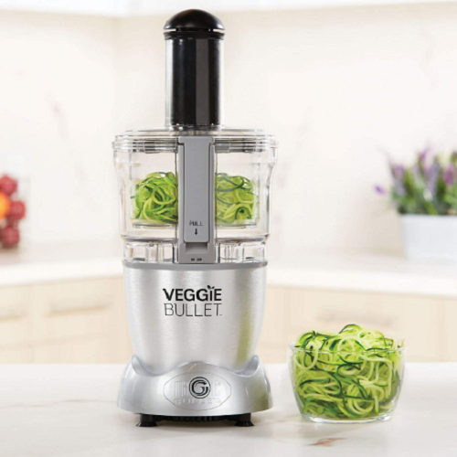 Veggie Bullet Electric Spiralizer & Food Processor Only $59.99 Shipped! (Reg. $130)