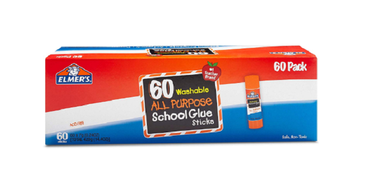 Elmer’s 60 Count Glue Sticks Only $14.87!! – Only $.24 cents each! (Reg. $37.76)