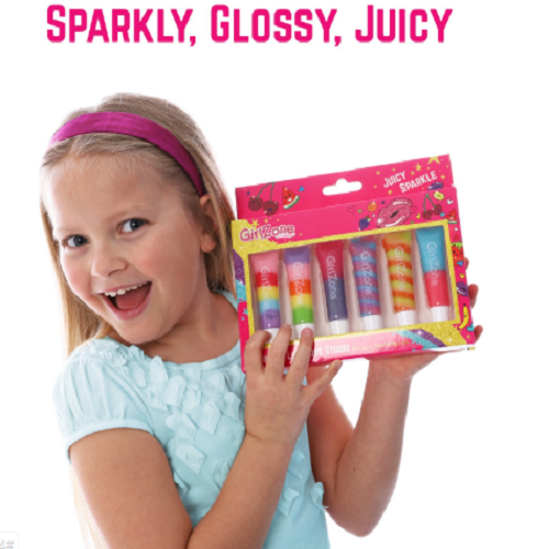 GirlZone Rainbow Fruity Lip Gloss Collection Only $7.49! (Reg. $15)