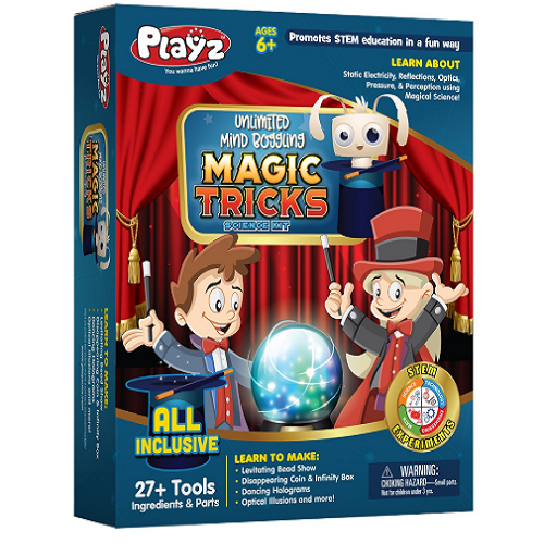 Playz Unlimited Mind Boggling Magic Tricks Science Kit Only $19.95! (Reg. $50)