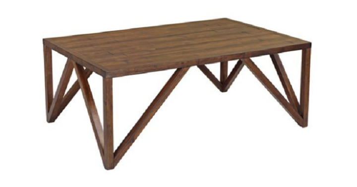 Bali Solid Wood Coffee Table Only $33! (Reg. $139.98)