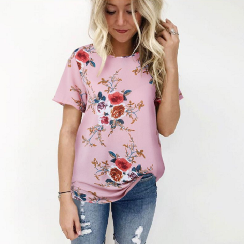 Chiffon Floral Tunic – 6 Colors! Only $14.99! (Reg. $35)