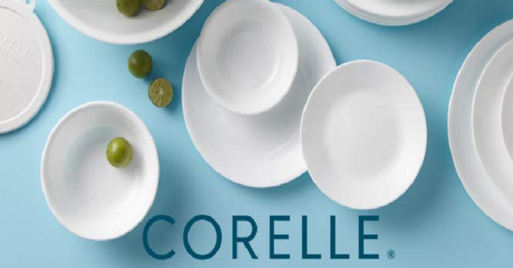 Corelle Winter Frost White Dinnerware Set (38-Piece, Service for 12) Only $86.99 Shipped! (Reg. $164.99)
