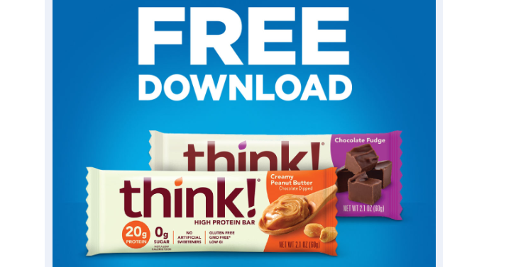 FREE think! Bar From Your Local Kroger Store! Download Coupon Today!
