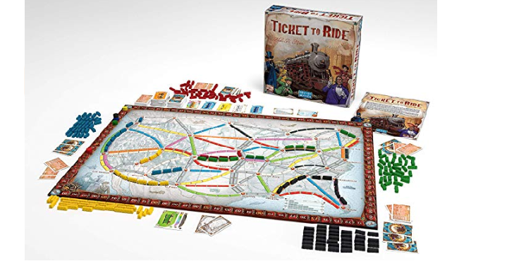 Ticket to Ride Board Game Only $19.98! (Reg. $50) Great Reviews!