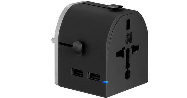 All-in-One Travel Adapter with 2 USB Ports – Just $14.99! Was $39.99!