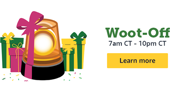 HAPPY BIRTHDAY WOOT! Today is a HUGE Woot-Off Day! July 12th Only! Shop with Amazon Prime!