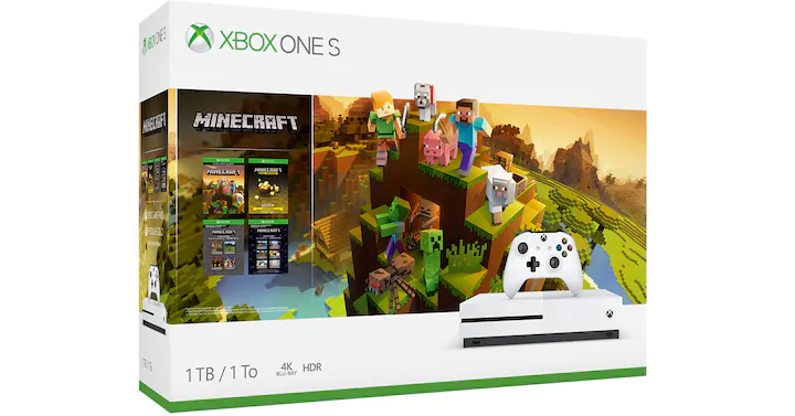 SUPER HOT!!! ONE DAY ONLY! Earn $15 Kohl’s Cash + BIG DEALS! Xbox One S 1TB Minecraft Starter & Creators Pack Console Bundle – Just $199.99! Plus earn $60 in Kohl’s Cash!