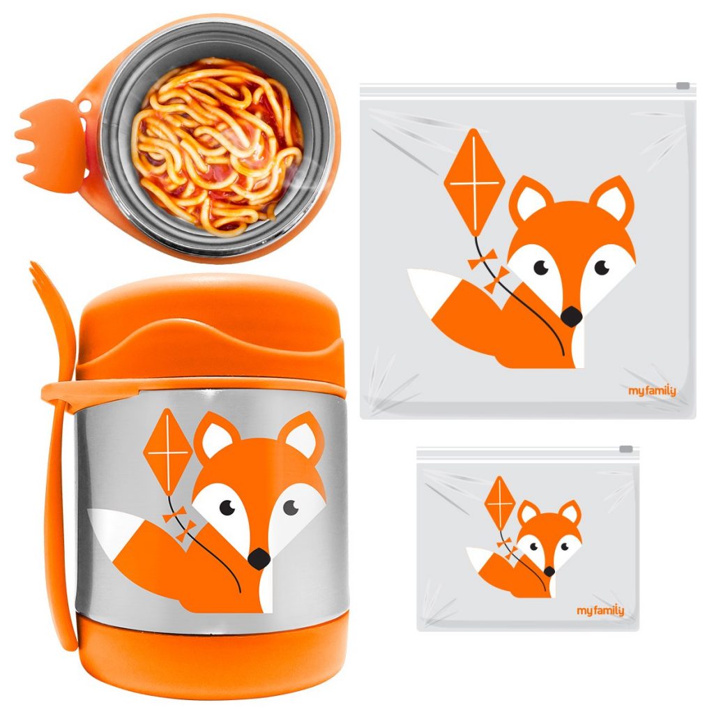 Vacuum Insulated Food Jar and Resealable Snack Bags Only $14.00!