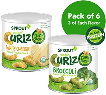 Sprout Organic Curlz Toddler Snacks (6 Pack) Only $11.39 Shipped!