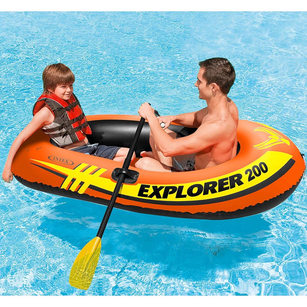 Intex Explorer 200 Inflatable Boat Only $9.33!