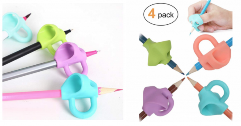Jarlink Pencil Grips for Kids 4-Pack Just $6.49! (Reg. $20.00)