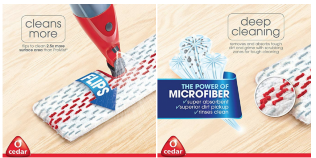 O-Cedar ProMist MAX Microfiber Spray Mop Only $19.98! (Reg. $30.00)