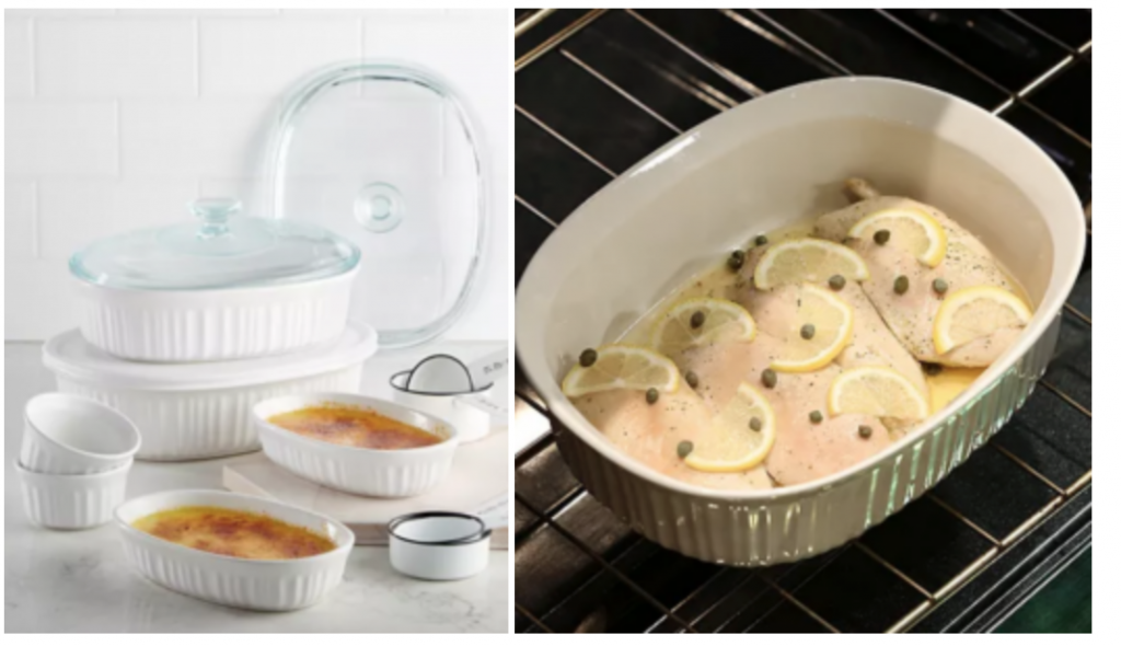 Corningware French White 10-Pc. Bakeware Set Just $19.99 After Mail-In Rebate!