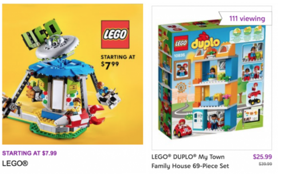 Zulily: LEGO Starting At $7.99 Today Only!