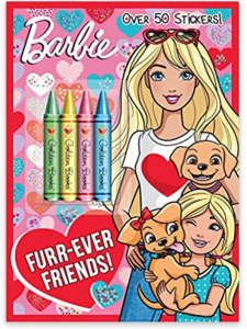 Barbie Furr-Ever Friends! Coloring & Sticker Book Just $1.98!
