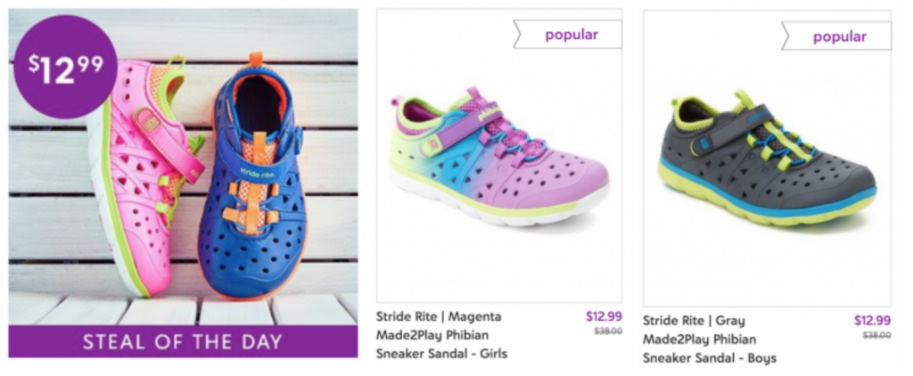 Zulily: Stride Rite Phibian Just $12.99 Today Only! (Reg. $38.00)