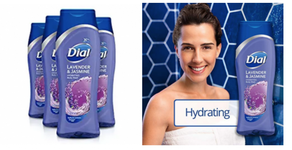 Dial Body Wash, Lavender & Jasmine, 21 Ounce (Pack of 4) Just $11.00 Shipped!