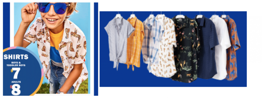 Old Navy: Shirts For Boys & Toddlers Just $7.00 & Adults Just $8.00 Today Only! Plus, Cardholder Exclusive Deal!