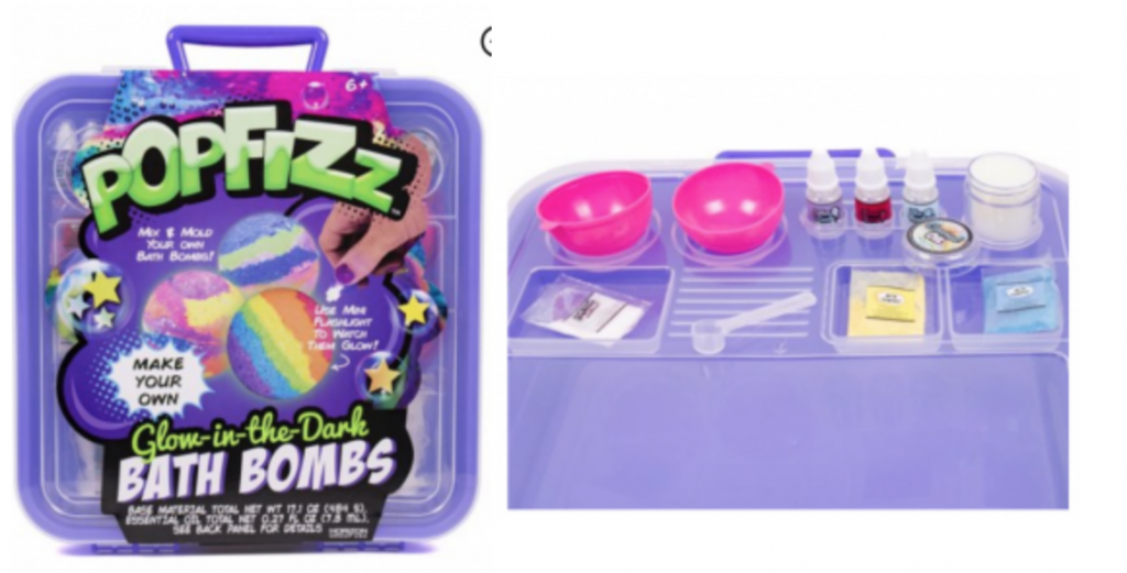 Popfizz Ultimate Glow in the Dark Bath Bombs Kit Just $7.97! (Reg. $19.97)