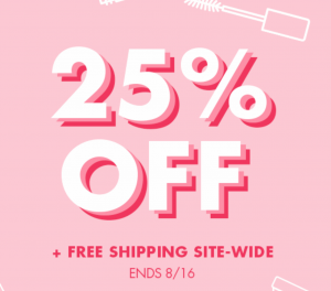 Stila Cosmetics 25% off & FREE Shipping Site-Wide!!