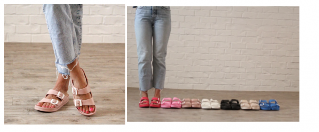 Designer Dupe Sandals 9 Colors Just $12.99! (Reg. $50.00)