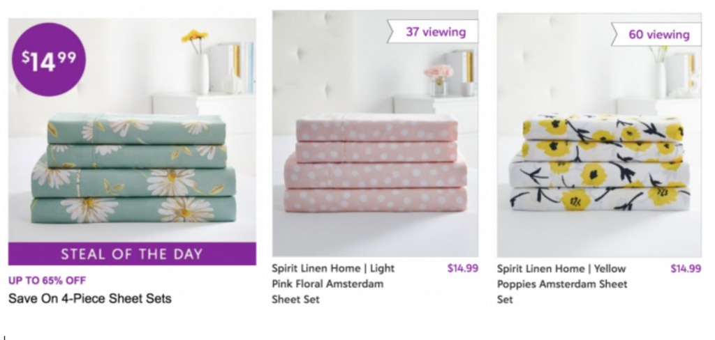 Zulily: Steal Of The Day! $14.99 4-Piece Sheet Sets!