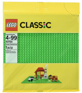 LEGO Classic Green Baseplate 10×10 Just $5.69! (Reg. $9.99)