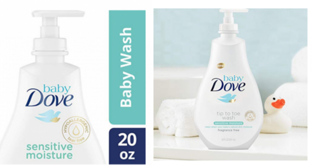 Baby Dove Tip to Toe Baby Wash Sensitive Moisture 20 oz Just $4.74 Shipped!