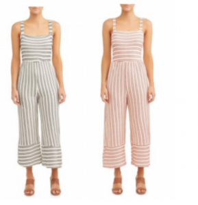 Women’s Smocked French Terry Jumpsuit Just $15.50! (Reg. $24.98)