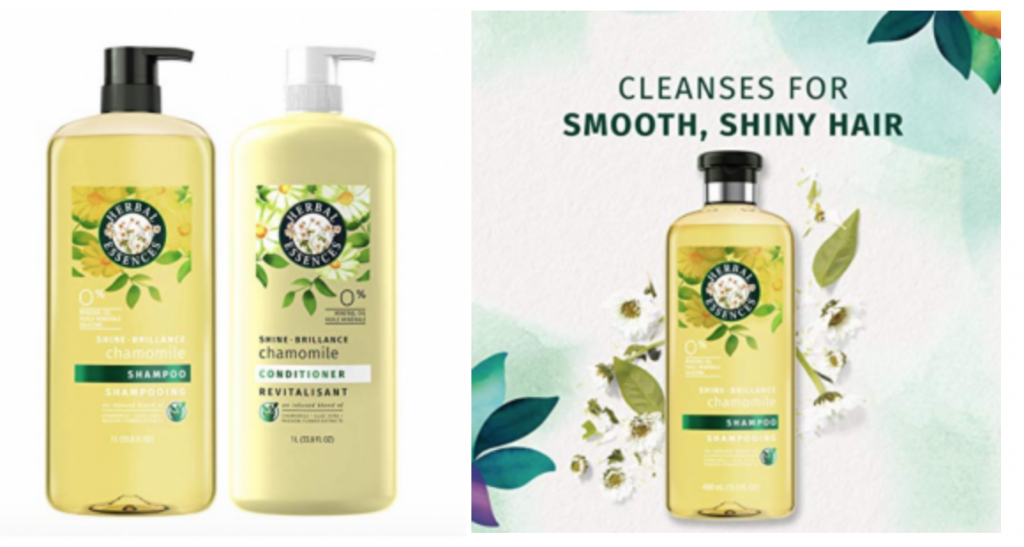 Herbal Essences, Shampoo and Sulfate Free Conditioner Kit, Shine Collection, 33.8 fl oz Just $10.49 Shipped!