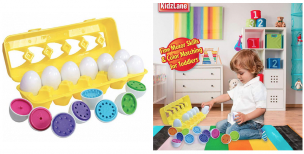 Educational Color & Number Matching Egg Set Just $13.99! (Reg. $24.99)