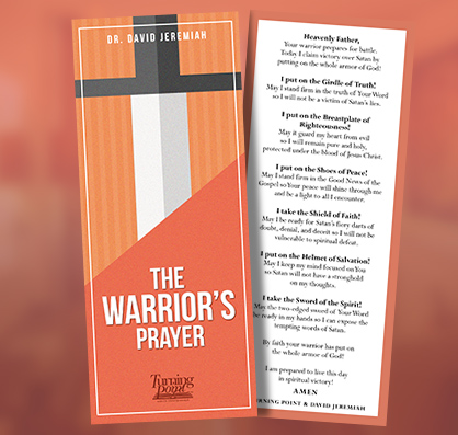 FREE The Warriors Prayer Bookmark