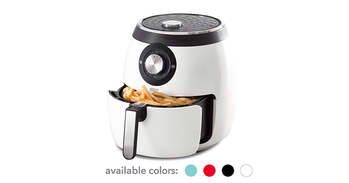 Dash Deluxe Electric Air Fryer + Oven Cooker with Temperature Control, Non Stick Fry Basket, Auto Shut Off – Just $69.99! Was $128.35!