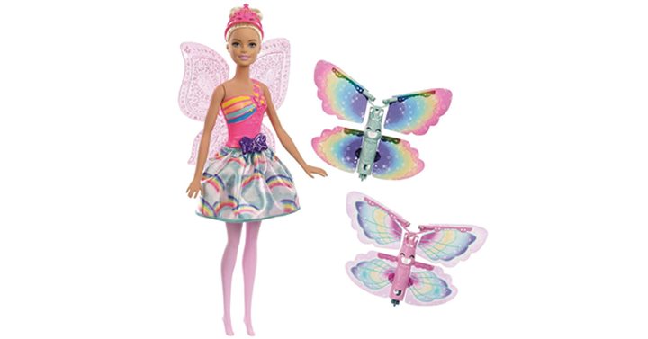 Barbie Dreamtopia Rainbow Cove Flying Wings Fairy Doll – Just $8.76!