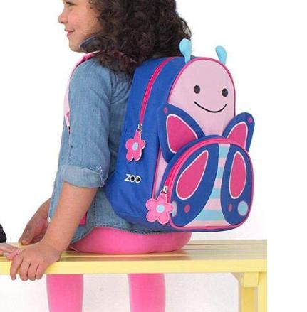 Skip Hop Toddler Backpack, 12″ Butterfly School Bag – Only $12.71!