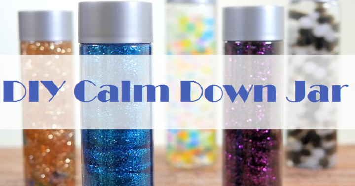 Our Favorite Way To Make Calm Down Jars!