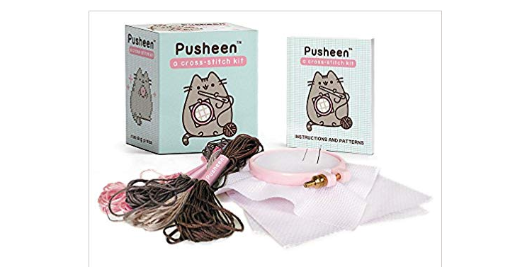 Pusheen: A Cross-Stitch Kit (RP Minis) – Just $6.68!