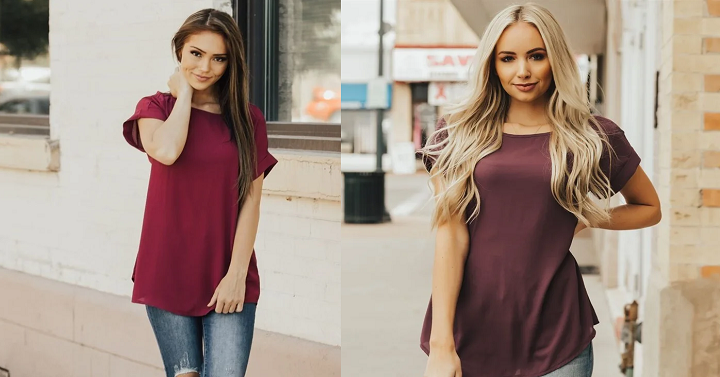 Every Day Chiffon Tunic (12 Colors) Only $9.99!