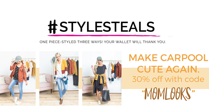 Style Steals at Cents of Style! CUTE Mom Looks – Additional 30% Off! FREE SHIPPING!