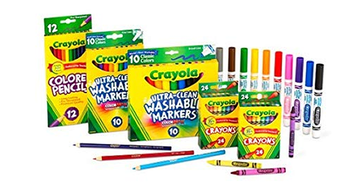Save up to 40% on Select Back to School Essentials from Crayola!