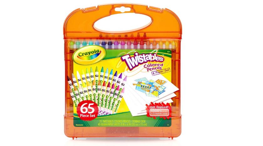 Crayola Twistables Colored Pencils & Paper Set – Only $6.80!