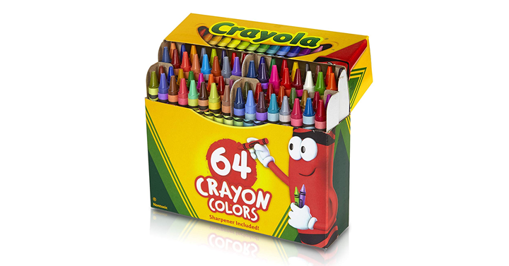 Crayola 64 Count Crayons – 2 Pack – Just $5.88! Back to School!