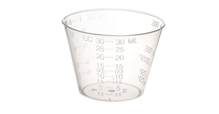 Non-Sterile Graduated Plastic Medicine Cups, 100 Count Only $1.50!