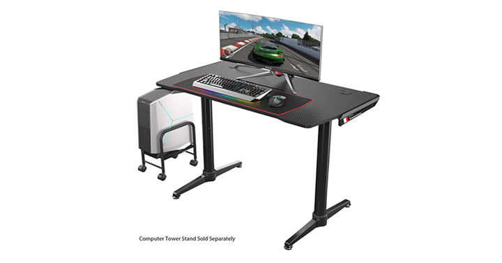 Eureka Ergonomic I1 Gaming Desk Computer PC Desk Curve Design Desktop – Just $109.00!