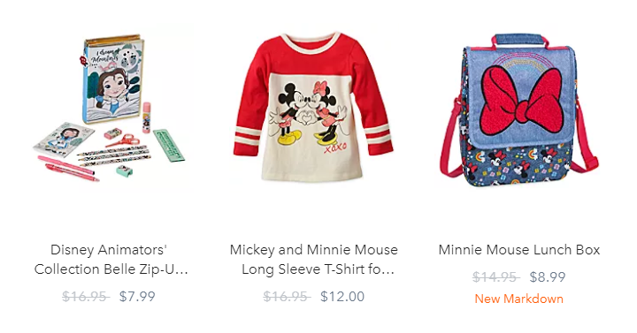 Shop Disney: End of Season Sale Starts Now! Save up to 50% on Backpacks, Lunch Boxes, Disney Toys & More!