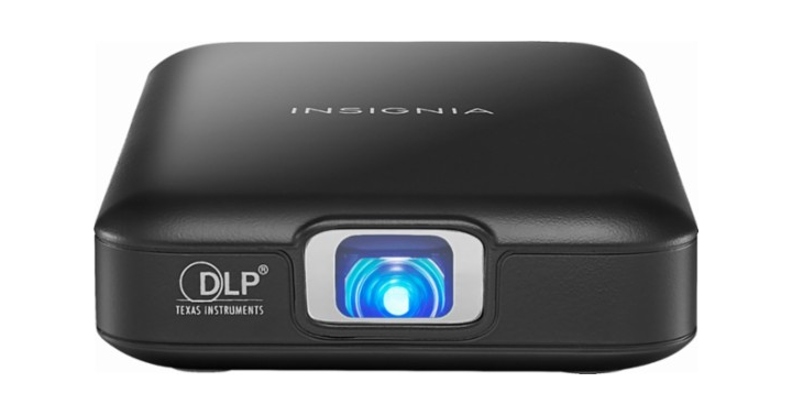 Insignia Slim-line Pico WVGA DLP Projector – Just $149.99! Was $199.99!