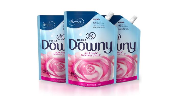 Downy Ultra April Fresh Liquid Fabric Conditioner Smart Pouch, 3 Pack – Only $11.29!