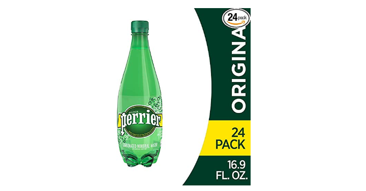 Perrier Carbonated Mineral Water, 16.9 Fl Oz (Pack of 24) Only $12.69 Shipped!