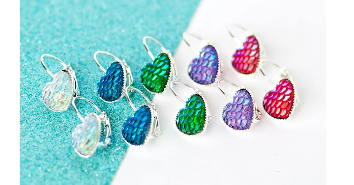 Mermaid Dangle Earrings from Jane – Set of 2 Colors – Just $5.99!